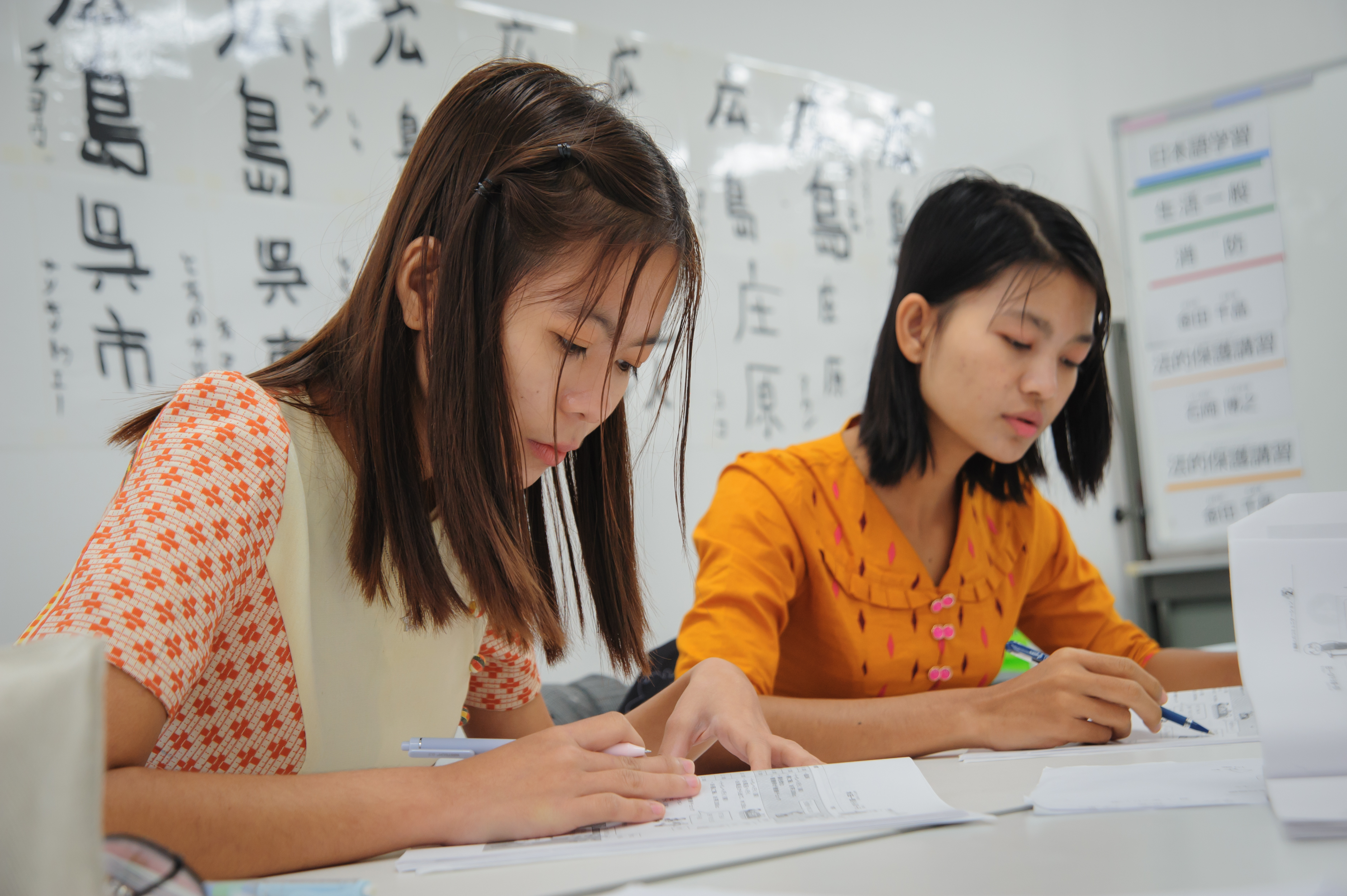 技能実習生講習風景